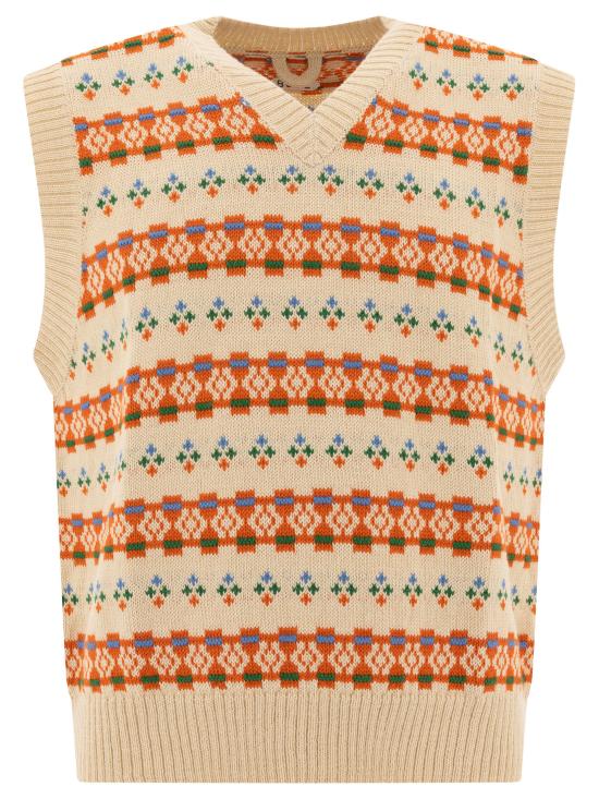 24FW 보디 니트 베스트 MRF24KT025CMMLT White