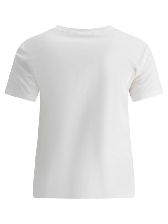 25SS 막스마라 너리나 반소매 티셔츠 2511971018600NERINA001 White - MAX MARA