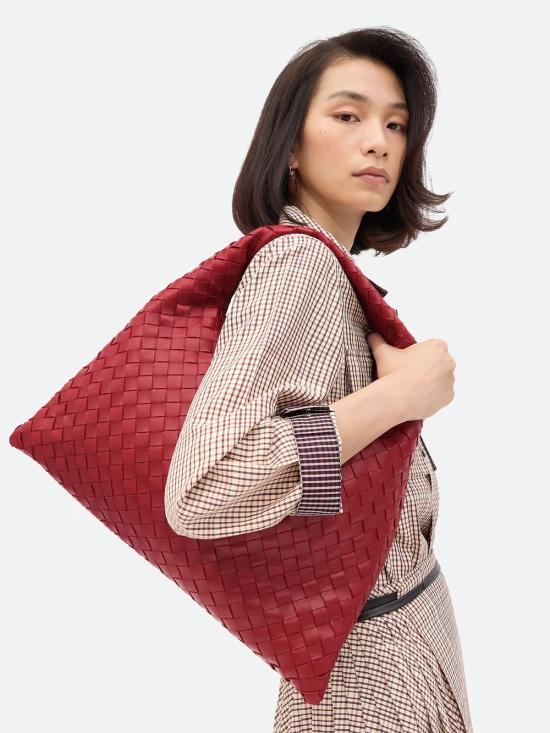 25SS 보테가베네타 스몰 홉 숄더백 796262 V3IV1 6564 ROSEWOOD - BOTTEGA VENETA