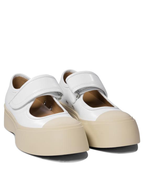 25SS 마르니 스니커즈 SNZW003120P722600W01 White - MARNI