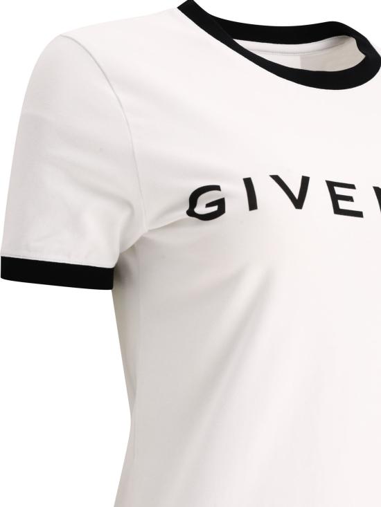 25SS 지방시 반팔 티셔츠 BW70BF3YAC116 White - GIVENCHY