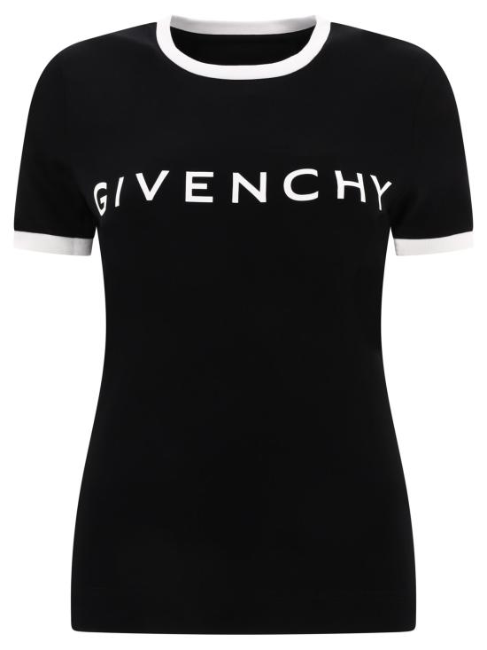 25SS 지방시 반팔 티셔츠 BW70BF3YAC004 Black