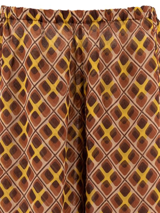 24FW 보디 스트레이트 팬츠 WRF24BT032BRMLT Brown - BODE