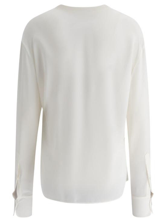 25SS 알렉산더 맥퀸 블라우스 814400QBAAF9016 White - ALEXANDER MCQUEEN
