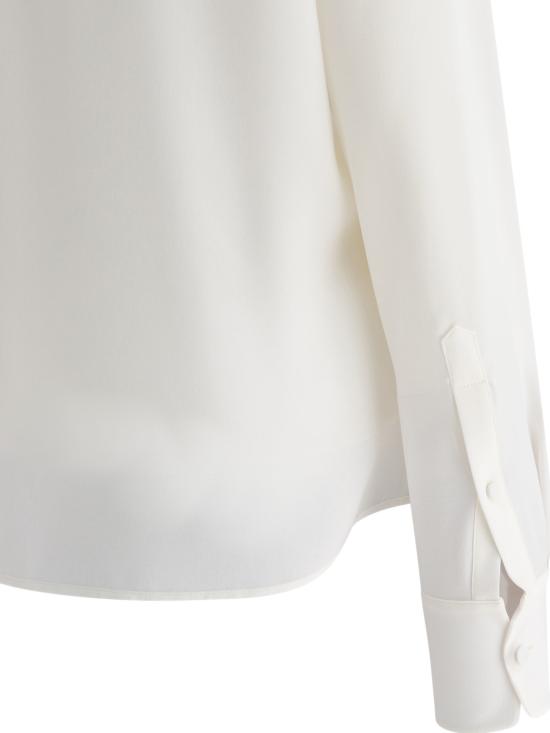 25SS 알렉산더 맥퀸 블라우스 814400QBAAF9016 White - ALEXANDER MCQUEEN