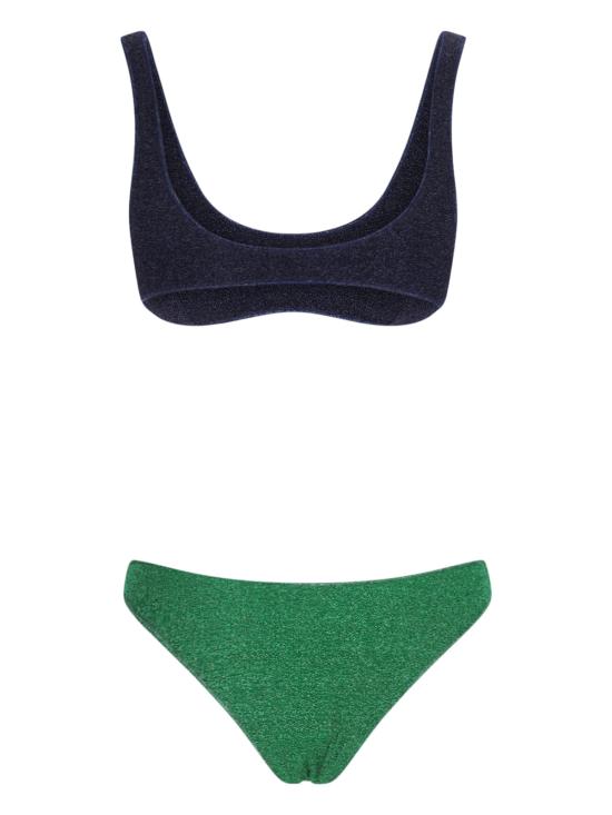 25SS 오세리 비키니 수영복 LSS205 EMERALD GREEN NIGHT BLUE - OSÉREE