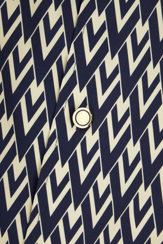 25SS 발렌티노 가라바니 반팔 셔츠 6V3AA111AS0 QTD BLU BIANCO - VALENTINO GARAVANI