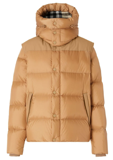  버버리 숏패딩 8059141 WARM HONEY DOM