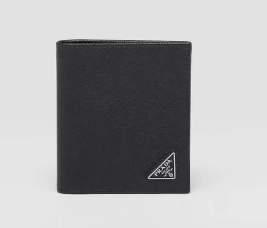 25FW 프라다 반지갑 2MO004QHHF0002 BLACK DOM