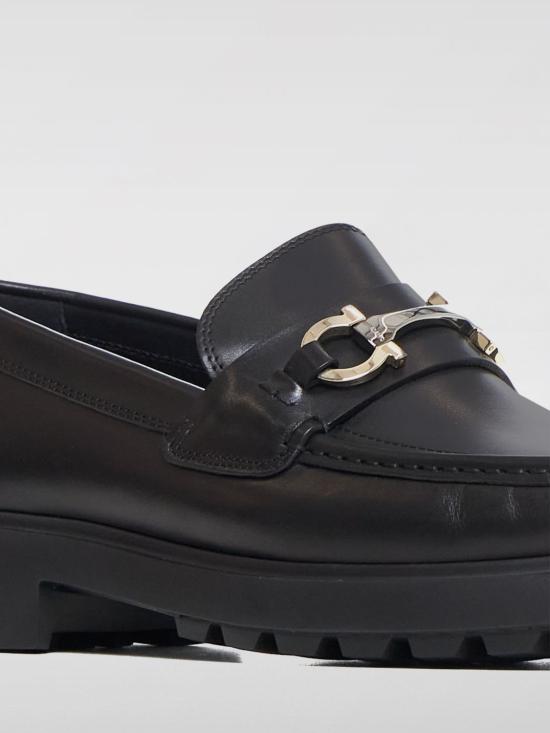 25FW 살바토레 페라가모 로퍼 022300768108 BLACK DOM - SALVATORE FERRAGAMO