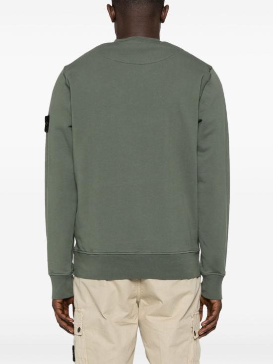  스톤 아일랜드 긴팔 티셔츠 801563051V0059 DARK GREEN DOM - STONE ISLAND