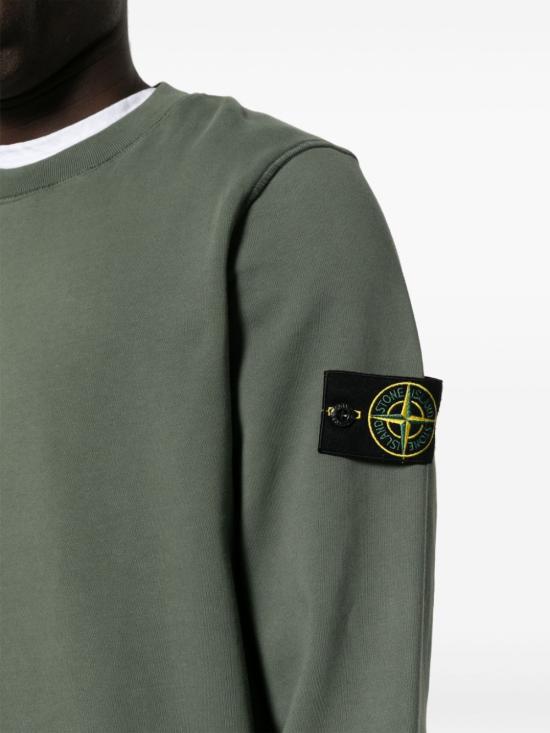  스톤 아일랜드 긴팔 티셔츠 801563051V0059 DARK GREEN DOM - STONE ISLAND