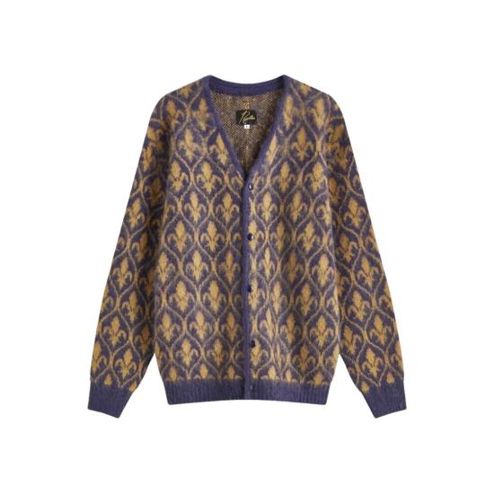  니들스 오너먼트 모헤어 가디건 PU311 PURPLE DOM