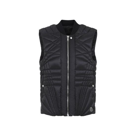 25SS 릭오웬스 몽클레어 베스트 J209N1A00003 M4424 999 BLACK - RICK OWENS MONCLER