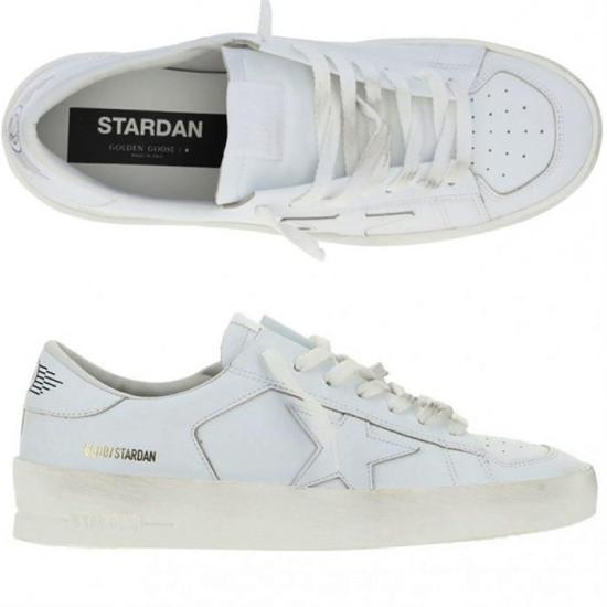 25FW 골든구스 스타단 로우탑 GMF00128F00056610100 OPTIC WHITE DOM