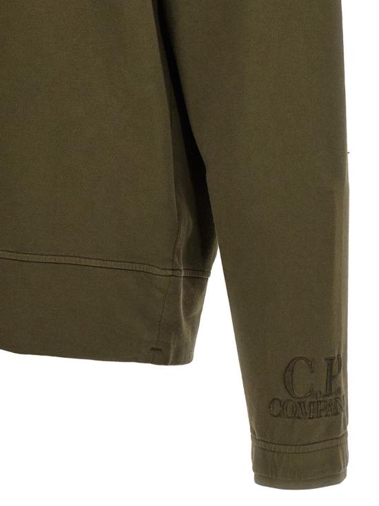  씨피 컴퍼니 집업 니트 17CMSS071A002246G683 IVY GREEN DOM - C.P. COMPANY