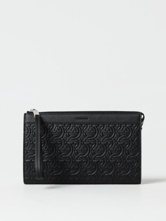 26SS 살바토레 페라가모 클러치/파우치 241483 769473 BLACK DOM