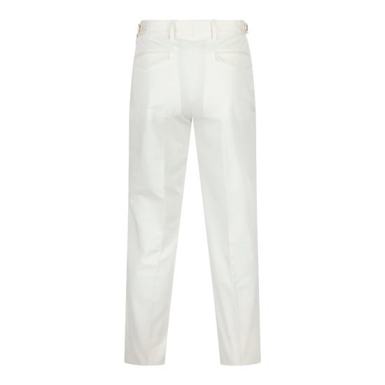  라르디니 스트레이트 팬츠 EQKURTEQT62901 100 OFF WHITE DOM - LARDINI