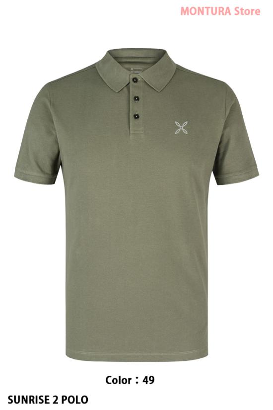  몬츄라 폴로 티셔츠 MTPC08X49 VERDE SALVIA DOM