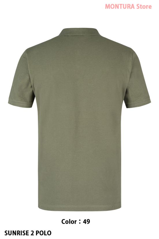  몬츄라 폴로 티셔츠 MTPC08X49 VERDE SALVIA DOM - MONTURA