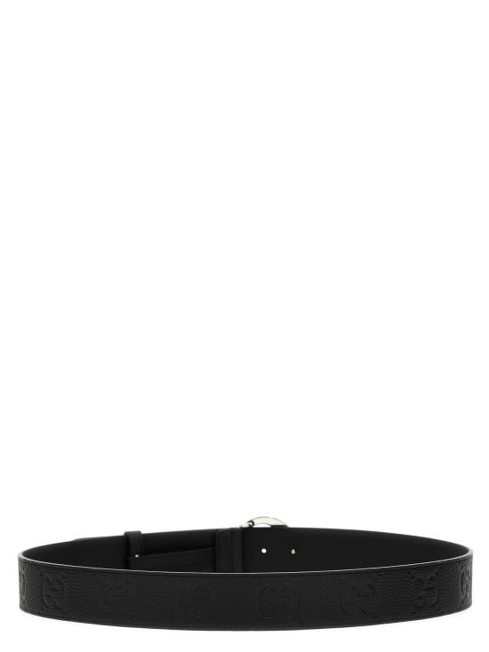  구찌 가죽 벨트 703147AABZA1000 BLACK DOM - GUCCI