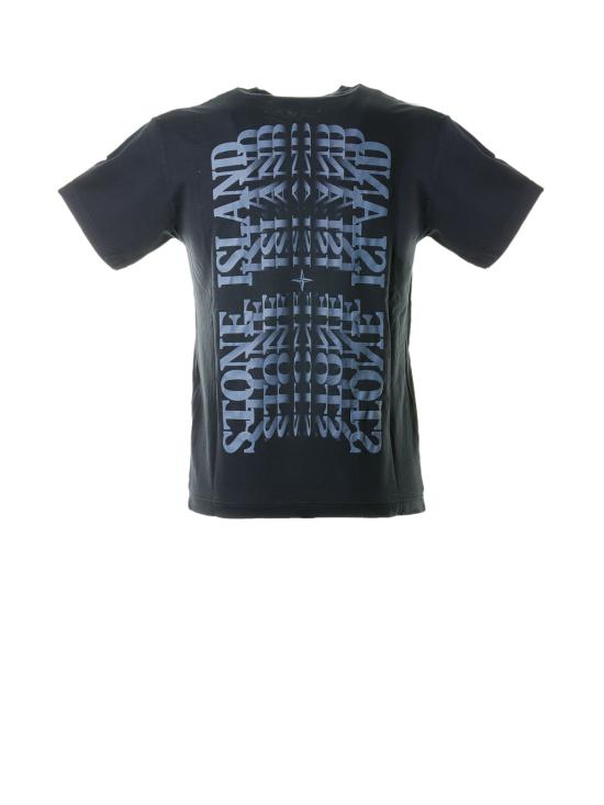  스톤 아일랜드 반팔 티셔츠 78152NS86V0020 BLUE DOM - STONE ISLAND