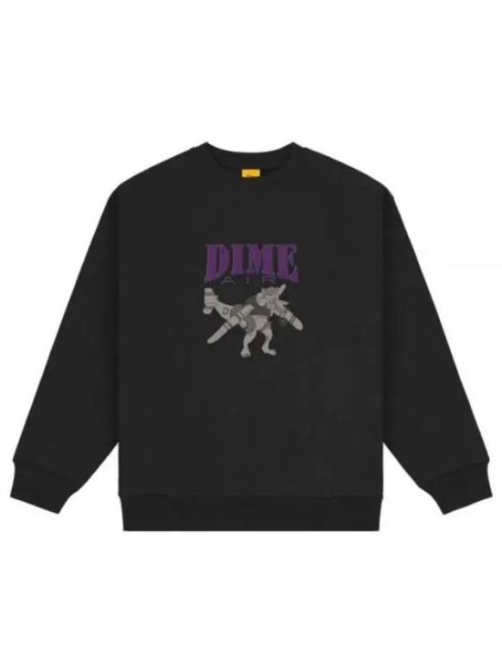  다임 긴팔 티셔츠 DIMESP2318 BLK BLACK DOM