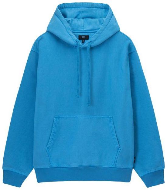  스투시 후드 티셔츠 118509 BLUE DOM