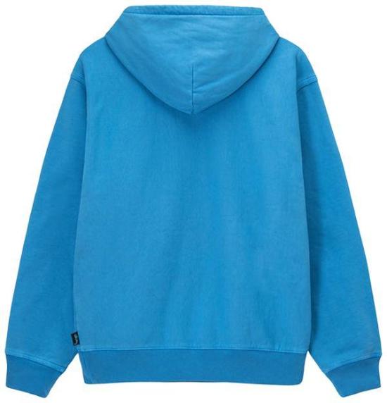  스투시 후드 티셔츠 118509 BLUE DOM - STUSSY