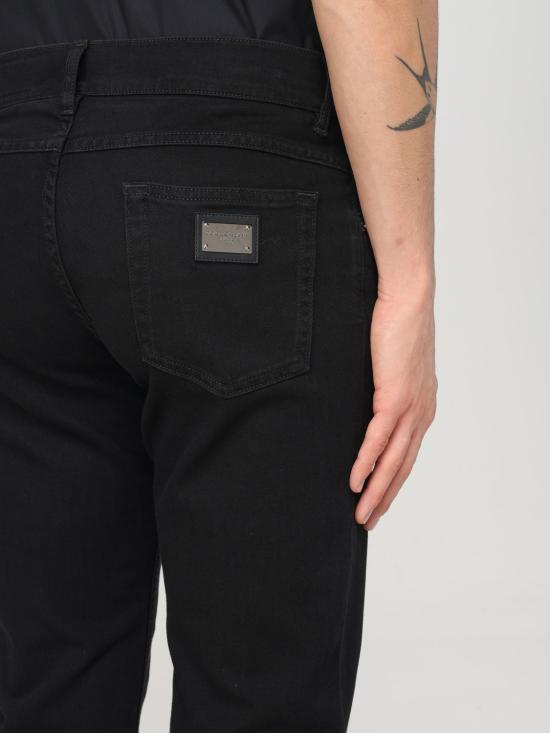25FW 돌체앤가바나 데님 팬츠 GYJCCDG8GW6 S9001 Black - DOLCE & GABBANA