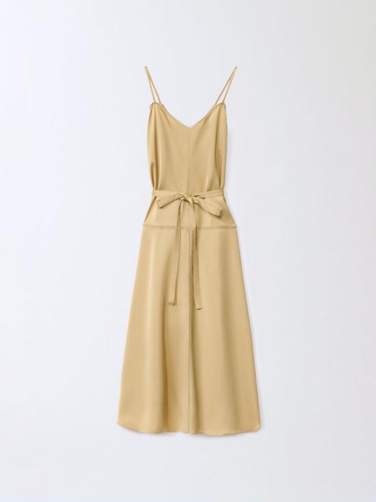 25FW 파비아나 필리피 롱 원피스 ABD265F208L174 778 Gold - FABIANA FILIPPI