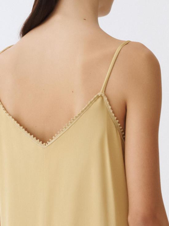 25FW 파비아나 필리피 롱 원피스 ABD265F208L174 778 Gold - FABIANA FILIPPI