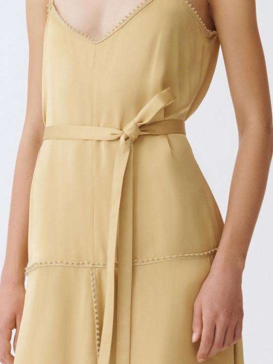 25FW 파비아나 필리피 롱 원피스 ABD265F208L174 778 Gold - FABIANA FILIPPI