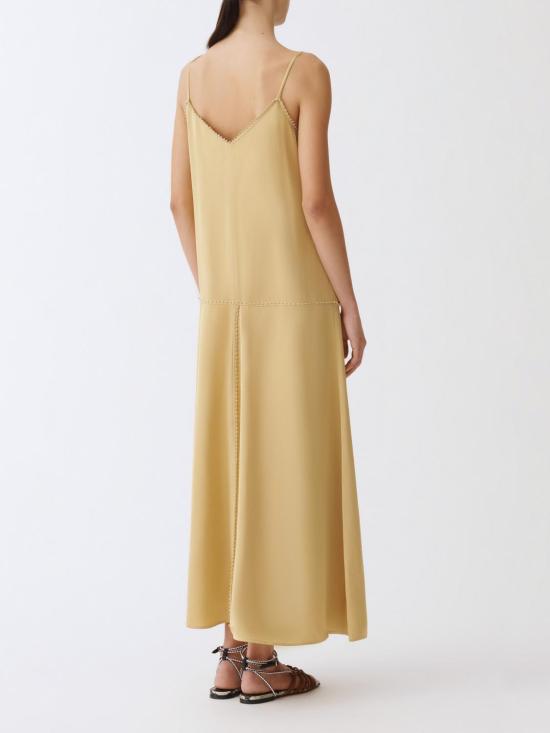 25FW 파비아나 필리피 롱 원피스 ABD265F208L174 778 Gold - FABIANA FILIPPI