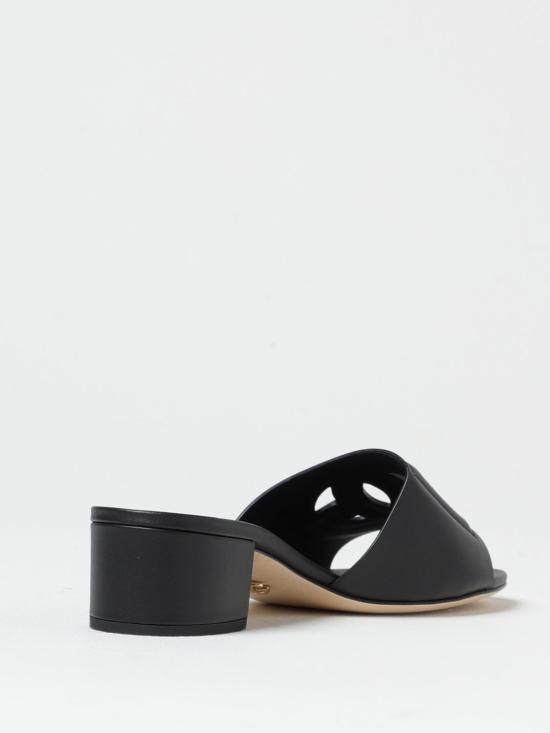 25FW 돌체앤가바나 뮬/슬리퍼 CR1755AY329 80999 Black - DOLCE & GABBANA