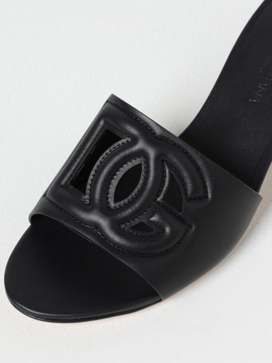 25FW 돌체앤가바나 뮬/슬리퍼 CR1755AY329 80999 Black - DOLCE & GABBANA