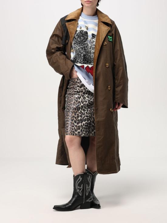 25FW 가니 스커트 J1607 943 Brown - GANNI