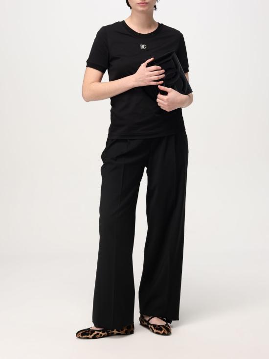 25SS 돌체앤가바나 반팔 티셔츠 F8N08ZG7B3U N0000 Black - DOLCE & GABBANA