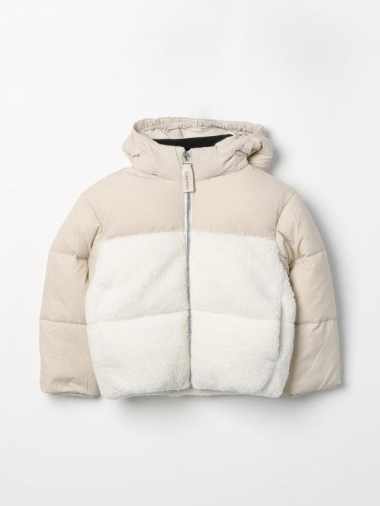 25FW [키즈] 캘빈클라인 캐주얼 자켓 IB0IB02252 PD7 Yellow Cream