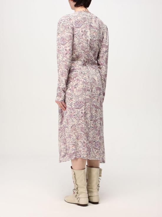 25FW 이자벨마랑에뚜왈 미디 원피스 RO0726FAC1J02E ECPE Ecru - ISABEL MARANT ETOILE