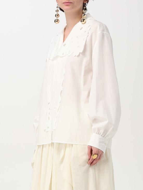 25FW 끌로에 블라우스 CH25SHT17310 101 White - CHLOE