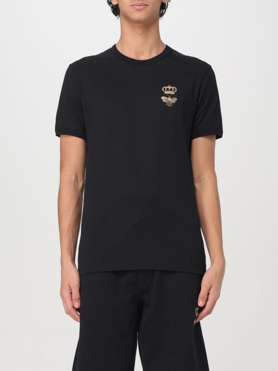 26SS 돌체앤가바나 반팔 티셔츠 G8PV1ZG7WUQ N0000 Black