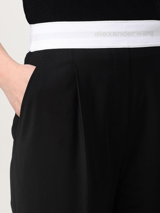 25FW 알렉산더 왕 팬츠 1WC3244748 001 Black - ALEXANDER WANG