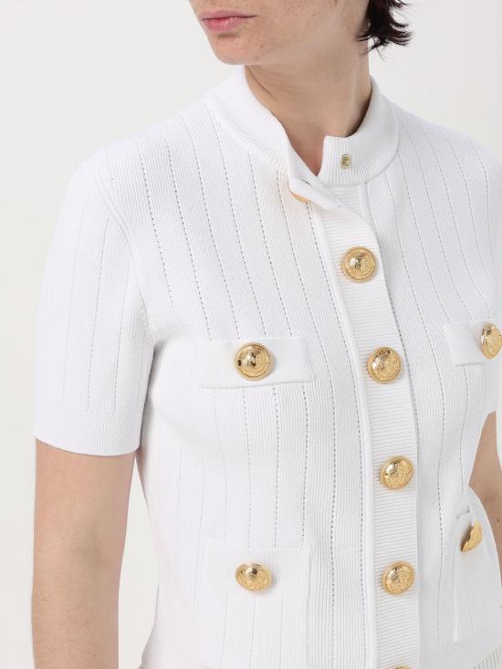 25FW 발망 스웨터 EF1KL023KB07 0FA White - BALMAIN