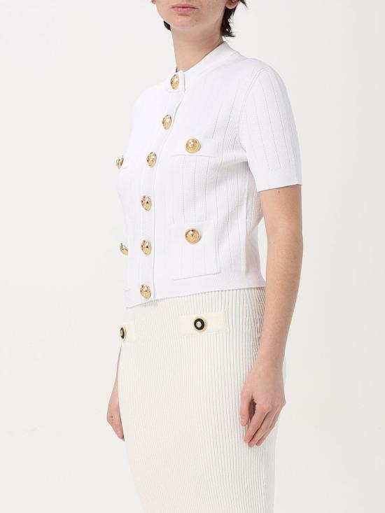 25FW 발망 스웨터 EF1KL023KB07 0FA White - BALMAIN