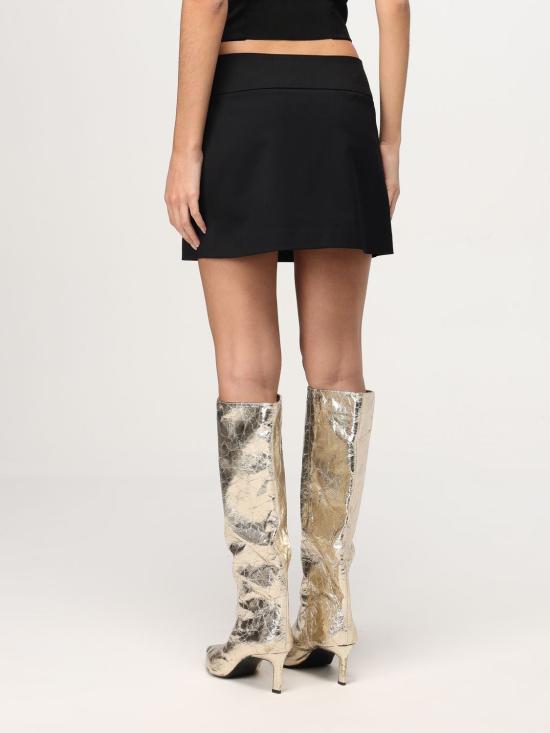 25FW 디젤 숏 스커트 A143880PHAL 9XXA Black - DIESEL