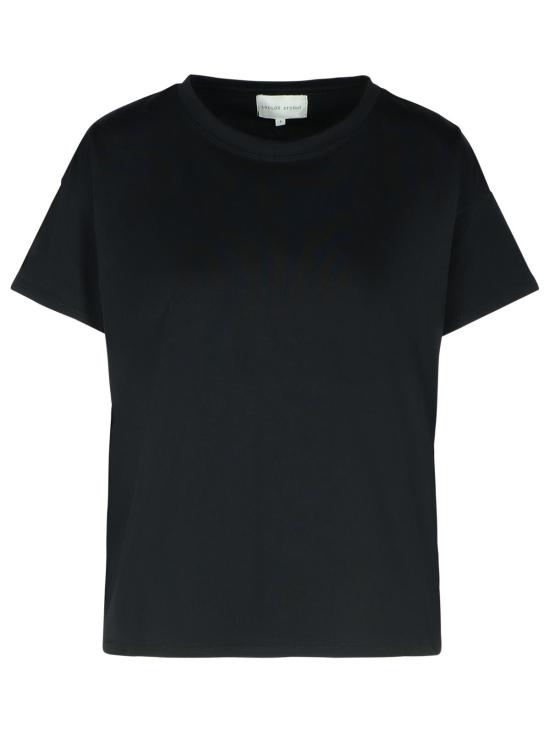 25SS 루루 스튜디오 반팔 티셔츠 BASILUZZOBLACK Black