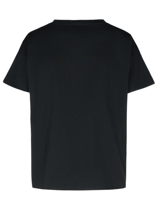 25SS 루루 스튜디오 반팔 티셔츠 BASILUZZOBLACK Black - LOULOU STUDIO