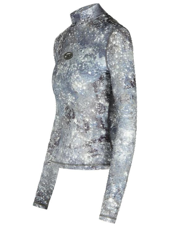 25SS 디젤 폴로 티셔츠 A16094 0IKAI9XXA Grey - DIESEL