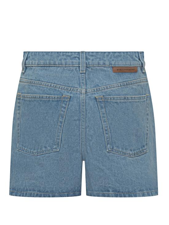 25SS 스텔라 맥카트니 숏팬츠 6D03673SQH06 4125 LIGHT BLUE LASER DENIM - STELLA MCCARTNEY